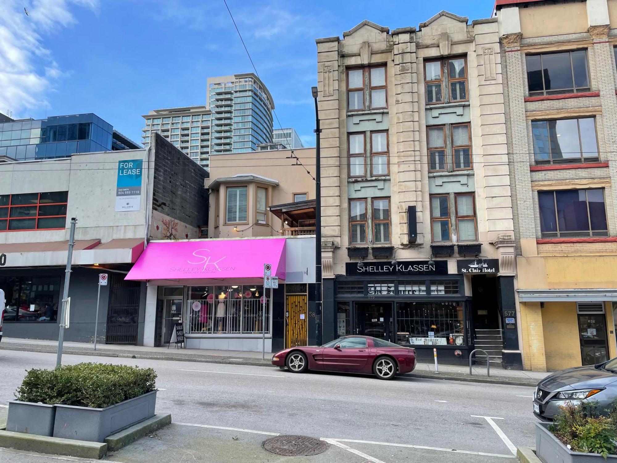 세인트 클레어 호텔 호스텔 밴쿠버 외부 사진